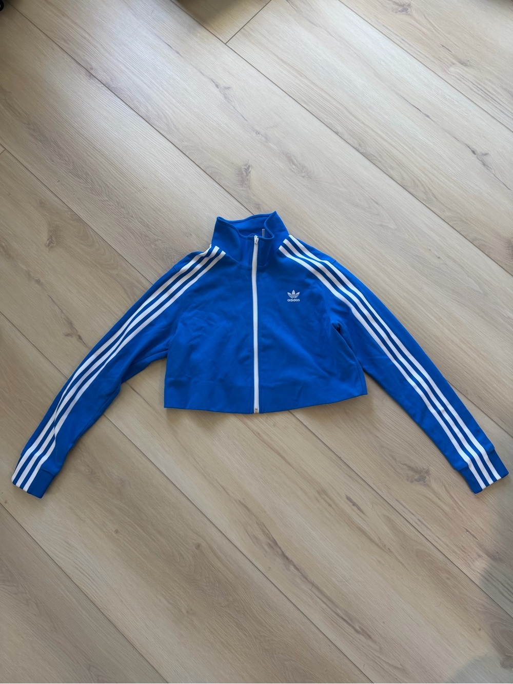 adidas Originals Royal Blue Track Jacket with White Trim